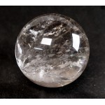 75mm Clear Rainbow Quartz Crystal Sphere from Madagascar 75mm Clear Rainbow Quartz Crystal Sphere from Madagascar