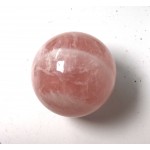 Rose Quartz Crystal Ball from Brazil over 5cm