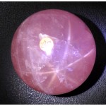 Star Rose Quartz Crystal Ball