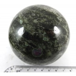 Ruby in Nephrite Crystal Ball