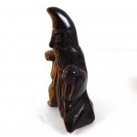 Tiger Eye Wizard Carving