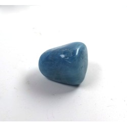 Quality Blue Aquamarine tumblestone 26mm