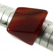 Carnelian Crystal and Gemstone Rings