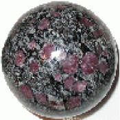 Red Spinel Crystal Ball