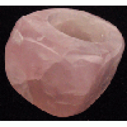 Rose Quartz Crystal and Gemstone Rings